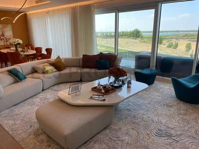 3 Bedroom Villa for Sale in Yas Island, Abu Dhabi - Modern Beach House with Pool | Full Sea View |Corner