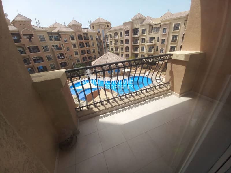 POOL VIEW|NEAR TO CIRCLE MALL|READY TO MOVE Two Bedroom Apartment  For Rent