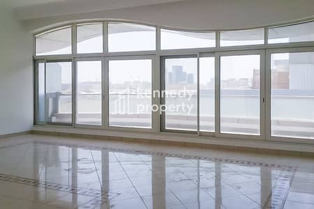 5 Bedroom Penthouse for Rent in Al Qurm, Abu Dhabi - City View | Well Maintained | Large Terrace