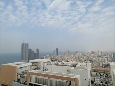 Two Bedroom Partial  Sea View For Rent With Parking In Ajman One Towers