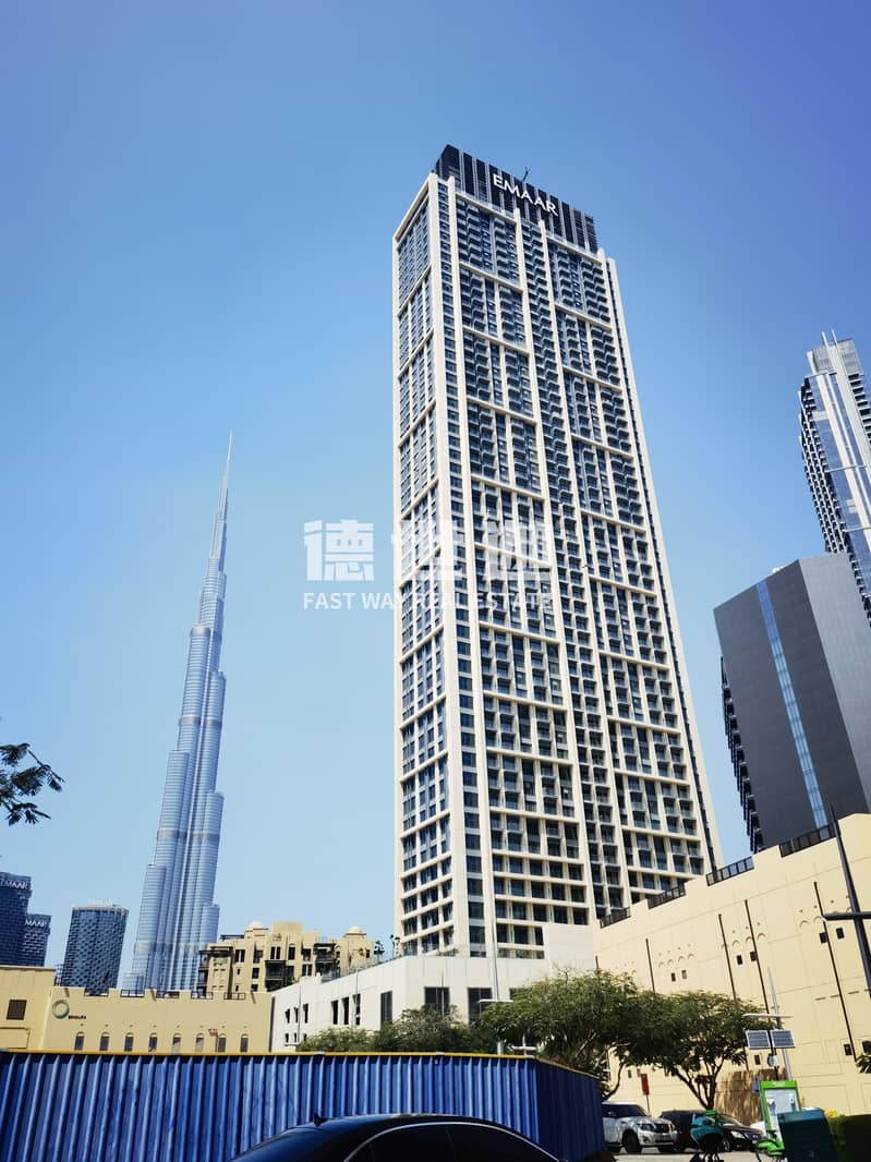 Burj Khalifa view/Serious seller/high floor