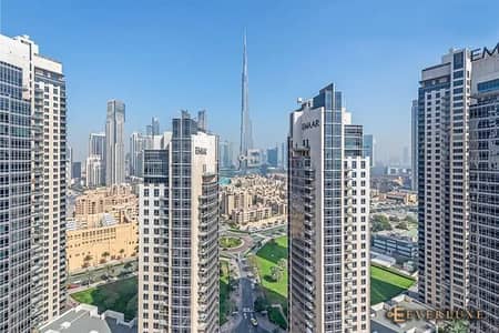 Studio for Rent in Downtown Dubai, Dubai - Full Burj Khalifa View Studio