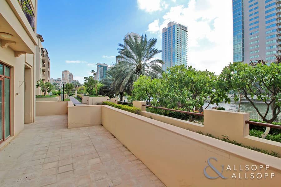 Large Terrace | Ground Floor | Canal Views