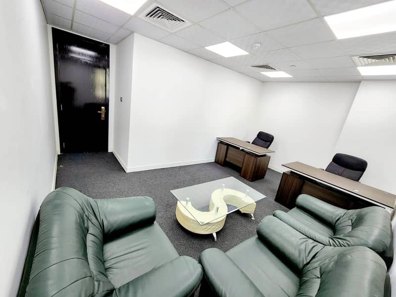 Perfect Offices Spaces For Rent in Hamdan  With All  Facilities