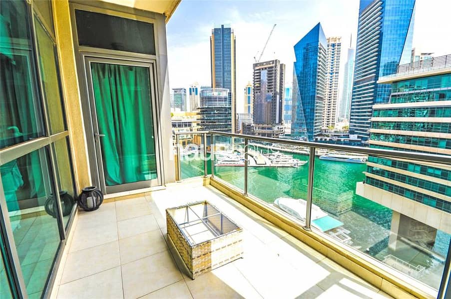 Full Marina View | Unfurnished | Balcony