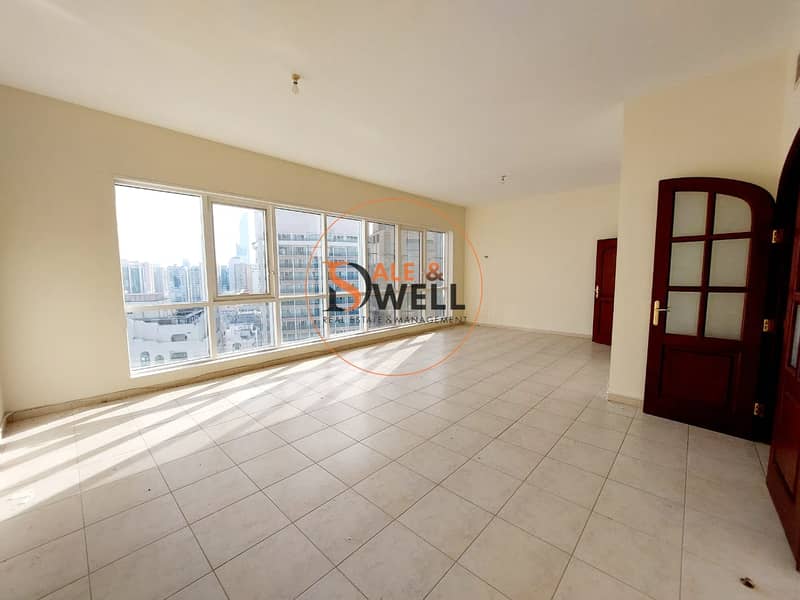 SPACIOUS 3 BEDROOM APARTMENT WITH SWIMMING POOL+GYM+SAUNA+STEAM