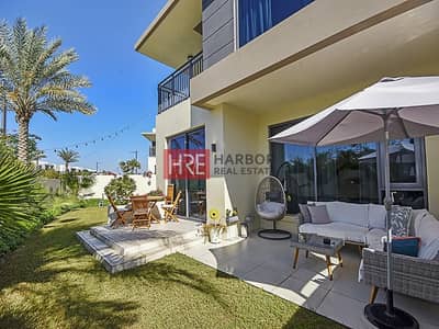 5 Bedroom Townhouse for Sale in Dubai Hills Estate, Dubai - Semi Independent | 5-Bed Villa | Huge Backyard