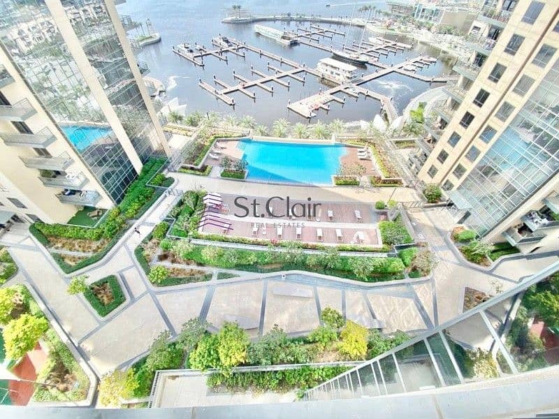 位于迪拜溪港，迪拜溪畔公寓，迪拜溪畔公寓2号南大厦 的住宅楼层 12300000 AED - 5889867