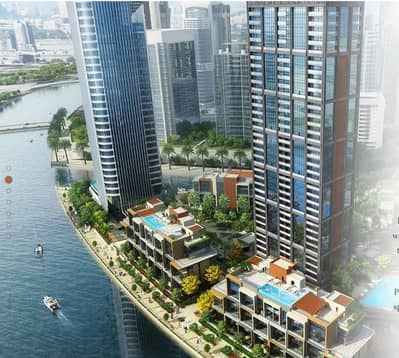 2 Bedroom Flat for Sale in Business Bay, Dubai - Luxury Waterfront Duplex | Burj & Canal View