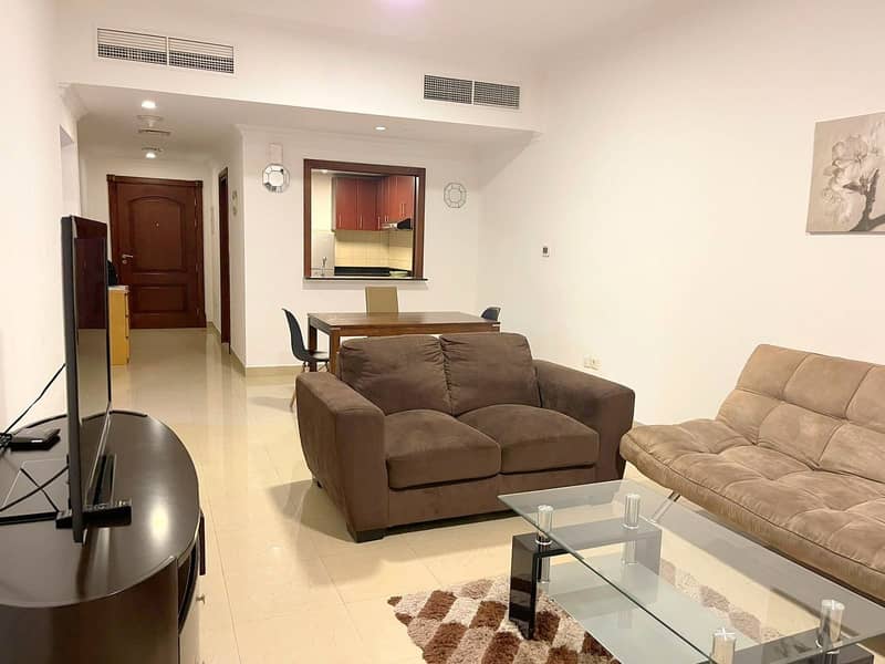 شقة في برج الزمان والمكان،دبي مارينا 1 غرفة 74000 درهم - 5927703