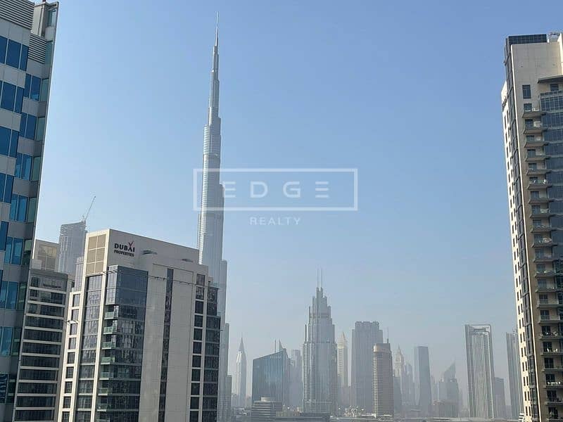 Fully semi Furnished |  Burj Khalifa View  | Vacant