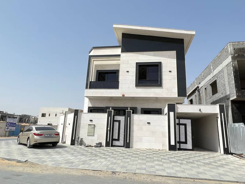 SPECIOUS BRAND NEW VILLA  5 BEDROOM WITH HALL IN AL YASMEEN FOR RENT 80,000/- AED YEARLY