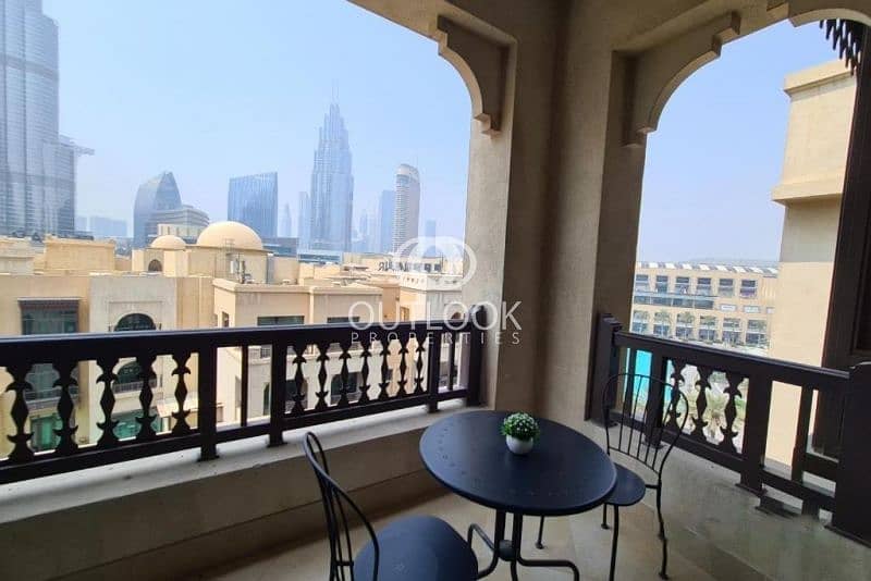 Furnished|Full Burj Khalifa View|Vacant on Transfer