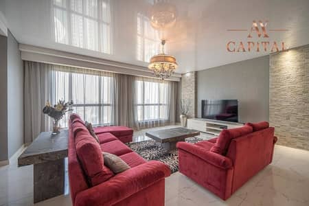 4 Bedroom Apartment for Rent in Jumeirah Beach Residence (JBR), Dubai - Luxurious Renovated | 4 Bed Maid | Furnished Home