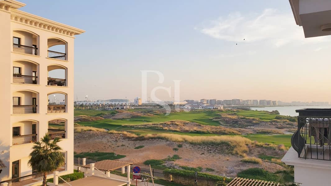 Own An Exquisite Golf & Sea View Lavish 2BR!