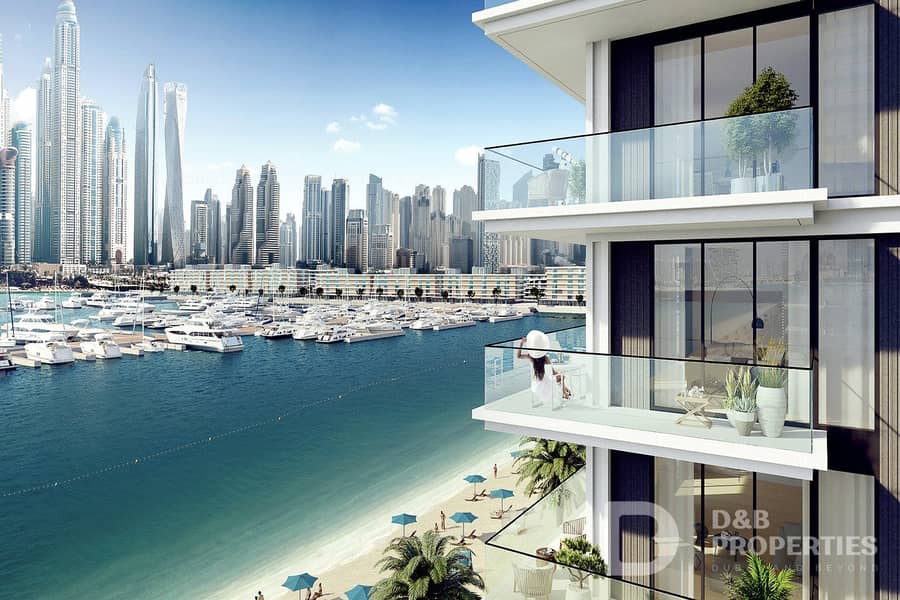 شقة في قصر الشاطئ إعمار الواجهة المائية دبي هاربور‬ 2 غرف 3750000 درهم - 5929442