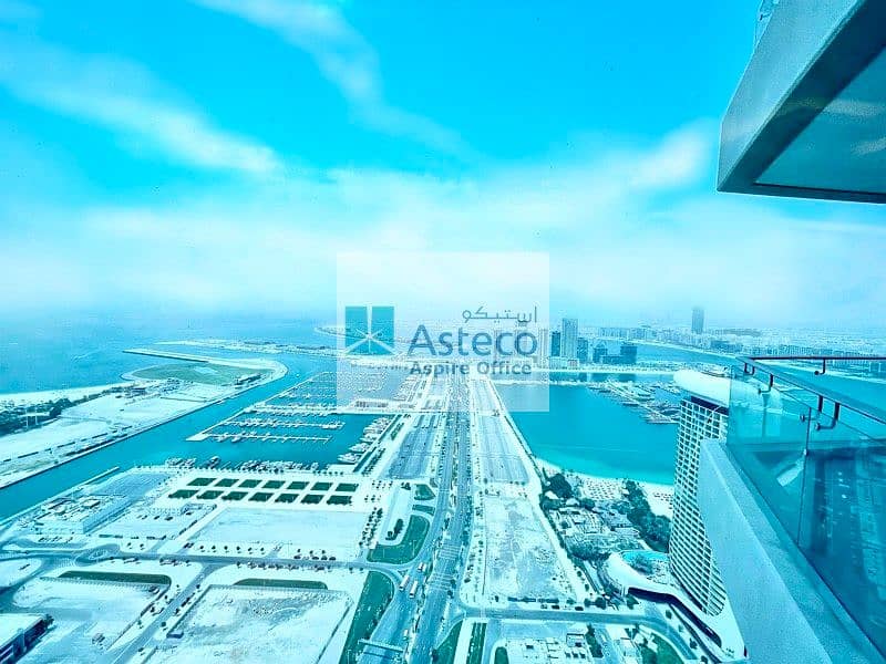 位于迪拜码头，乐活公寓公寓 4 卧室的顶楼公寓 39000000 AED - 5929550