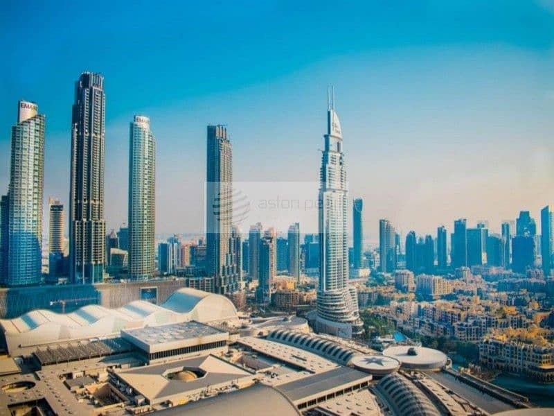 位于迪拜市中心，迪拜谦恭购物中心 1 卧室的酒店式公寓 165000 AED - 5928755