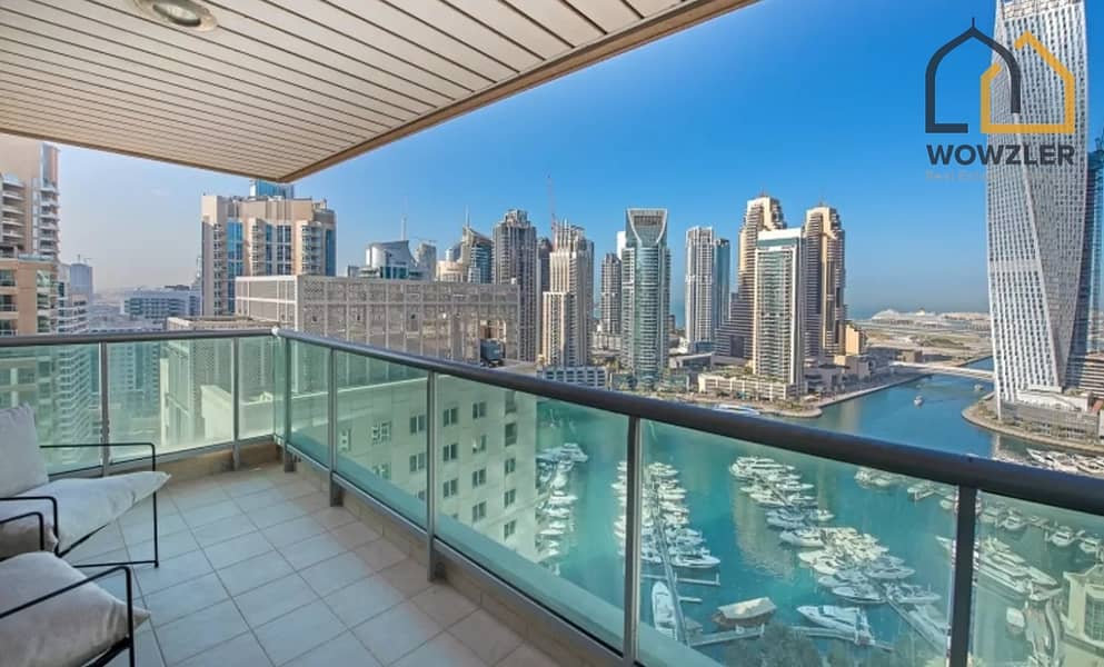 位于迪拜码头，迪拜滨海大厦（怡玛6号大厦），阿尔马斯大厦 2 卧室的公寓 150000 AED - 5929852