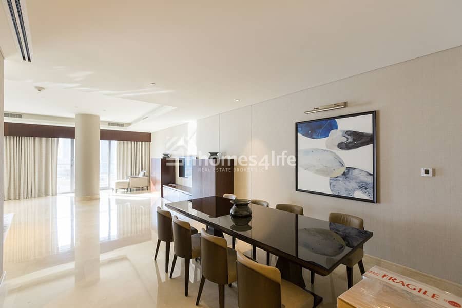 位于迪拜市中心，谦恭市中心酒店（湖畔酒店） 4 卧室的顶楼公寓 25000000 AED - 5930099