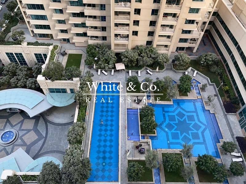 Partial Fountain, Burj view | Massive Balcony Partial Fountain, Burj view | Massive Balcony