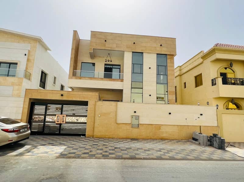 GRAB THE DEAL BRAND NEW VILLA FOR RENT 5 BADROOM WITH MAJLIS HALL IN (AL YASMEEN) AJMAN RENT 80,000/- AED YEARLY