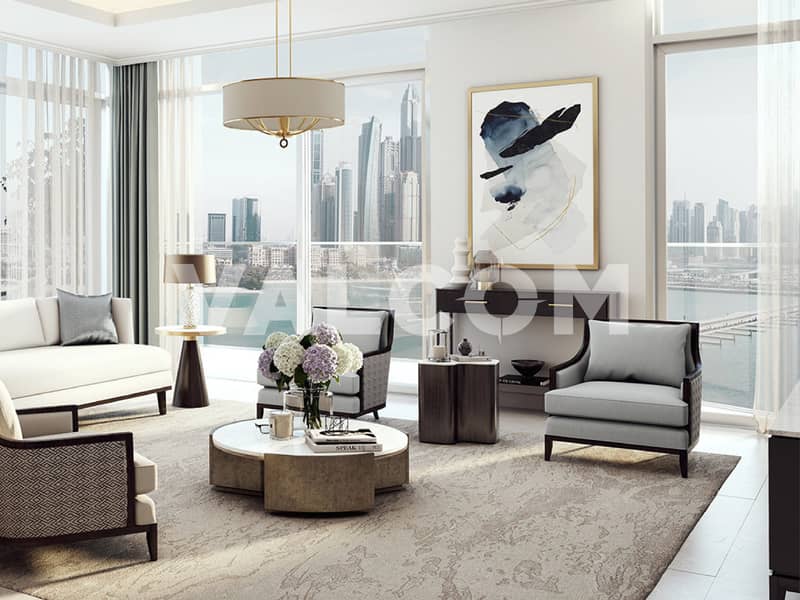 位于迪拜港，艾玛尔海滨社区，皇宫海滩公寓 1 卧室的公寓 2200000 AED - 5934454