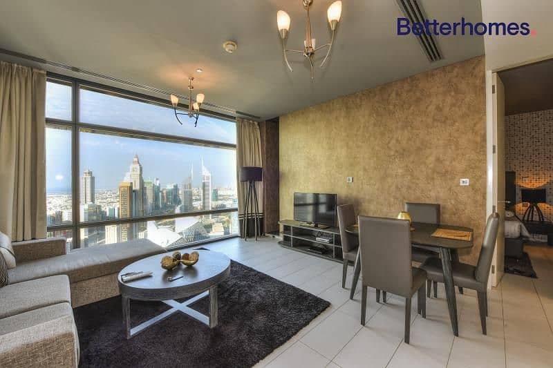 شقة في برج إندكس‬ مركز دبي المالي العالمي 1 غرف 130000 درهم - 5934478