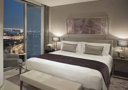 1 Bedroom Apartment for Rent in Dubai Festival City, Dubai - King Room At night