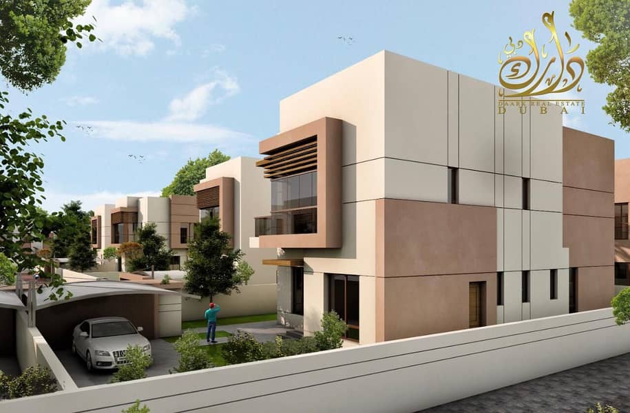 Villa 5 rooms for sale in Sharjah - 7 years installments from the developer