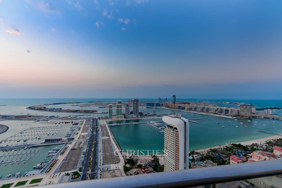 位于迪拜码头，乐活公寓公寓 5 卧室的顶楼公寓 39000000 AED - 5516612
