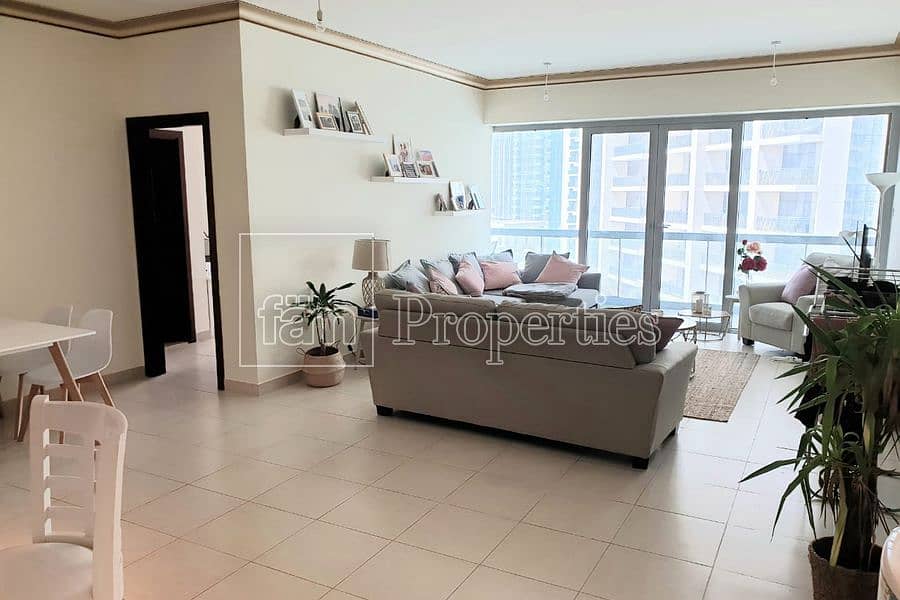 شقة في 8 بوليفارد ووك بوليفارد الشيخ محمد بن راشد وسط مدينة دبي 2 غرف 2449990 درهم - 5164311