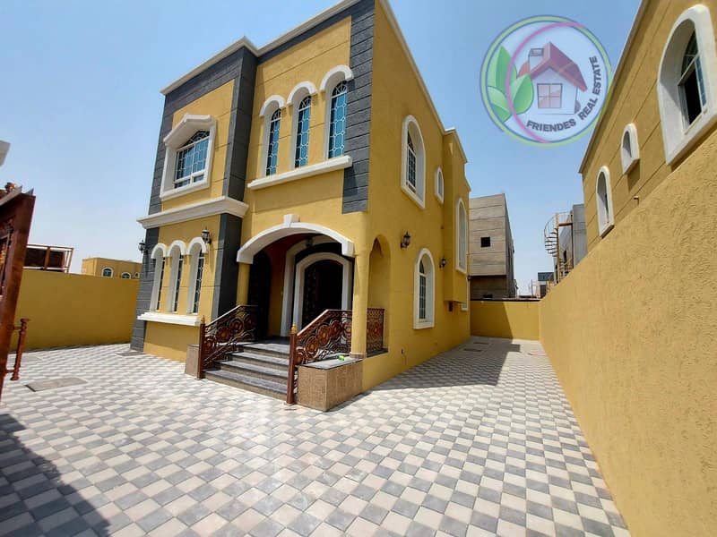 Villa for sale in Ajman "Al Yasmin", full financing without down payment and at a very attractive price - with personal construction and finishing Sup