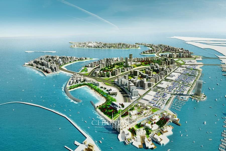 ارض استخدام متعدد في جزر دبي 50000000 درهم - 4393234