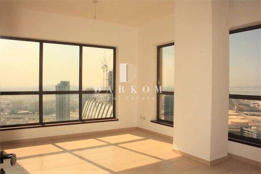 VACANT | High Floor | Amazing View | 2BR in Shams 2
