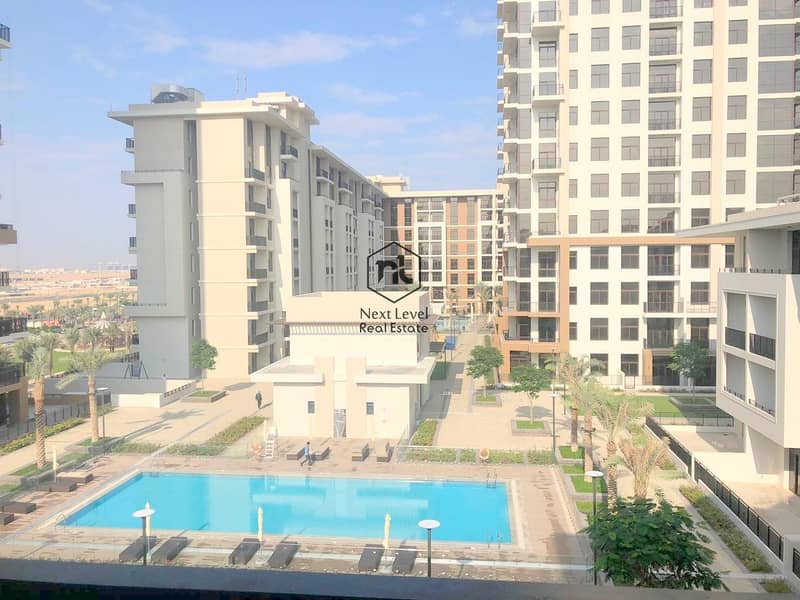 POOL VIEW | 1 BED ROOM+PARKING | WARDA | TOWN SQUARE