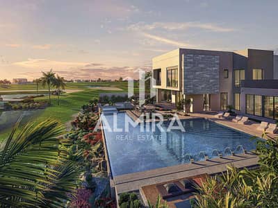 4 Bedroom Villa for Sale in Yas Island, Abu Dhabi - ♦SINGLE ROW♦ Golf Second Row ♦ Invest Now