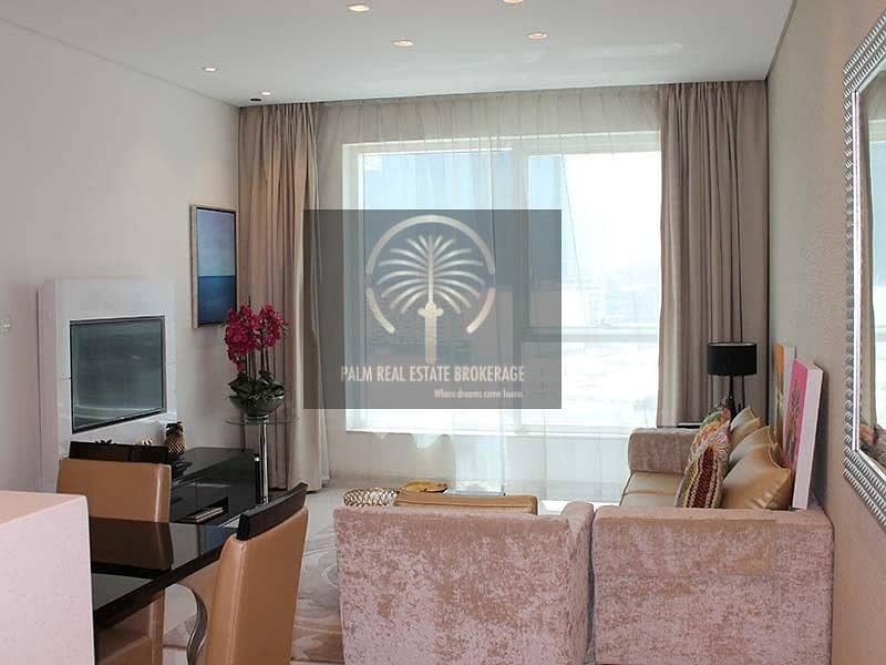 位于商业湾，达马克运河美景大酒店 1 卧室的公寓 990000 AED - 5939741