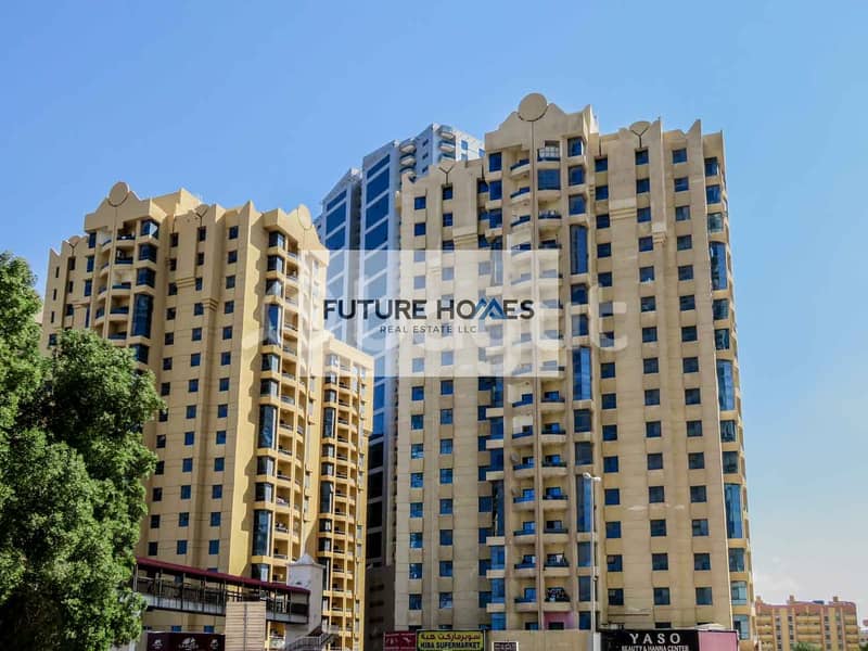 OPEN VIEW 1 BHK for RENT in Al Khor Towers Ajman