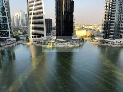 Studio for Rent in Jumeirah Lake Towers (JLT), Dubai - Tremendous Lake View Biggest in Size