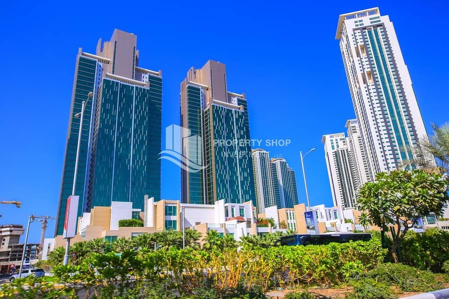 位于阿尔雷姆岛，滨海广场，MAG 5公寓（B2塔楼） 4 卧室的顶楼公寓 250000 AED - 5794359