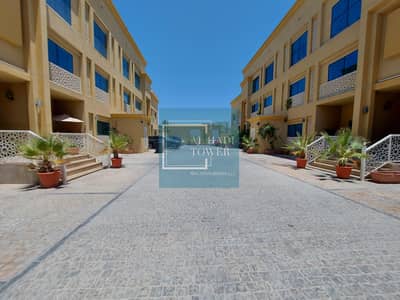 2 Bedroom Flat for Rent in Between Two Bridges (Bain Al Jessrain), Abu Dhabi - AMAZING 2bhk , 3bath rooms in  NICE COMPOUND  WITH BALCONY and BACK YARD.