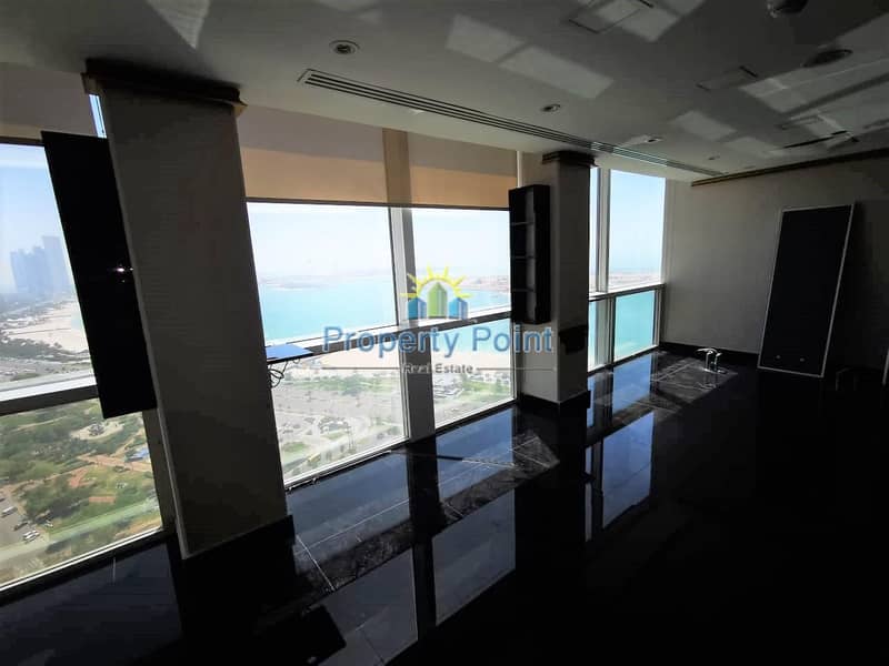 152 SQM Office Space for RENT | Sea View | Fitted & Clean | Ideal Layout for Salon or Company Office | Corniche Road