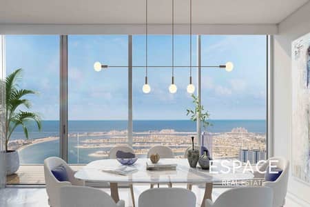 2 Bedroom Apartment for Sale in Dubai Harbour, Dubai - Skyline View | Elie Saab Interior | 2BR