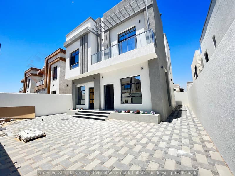 The location of the villa is directly behind the mosque on Sheikh Mohammed bin Zayed Street, freehold without down payment