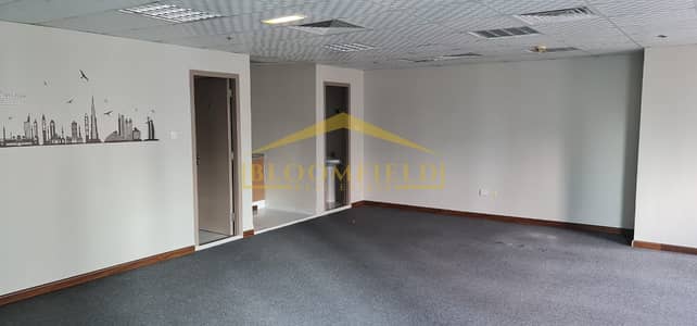 Office for Rent in Jumeirah Lake Towers (JLT), Dubai - 1 Office Next to Metro Station for Rent|1 Pantry & 2 Bathrooms|