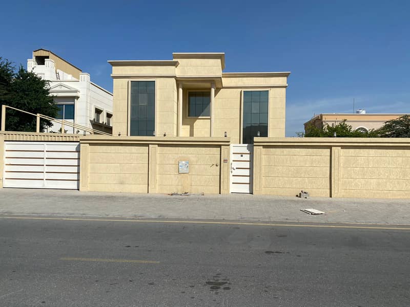 For rent a two-storey villa in Ajman, Al Raqaib area, a great location