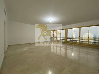 3 Bedroom Flat for Rent in Corniche Road, Abu Dhabi - SEA VIEW Spacious 3 Bedrooms Apartment With Balcony.