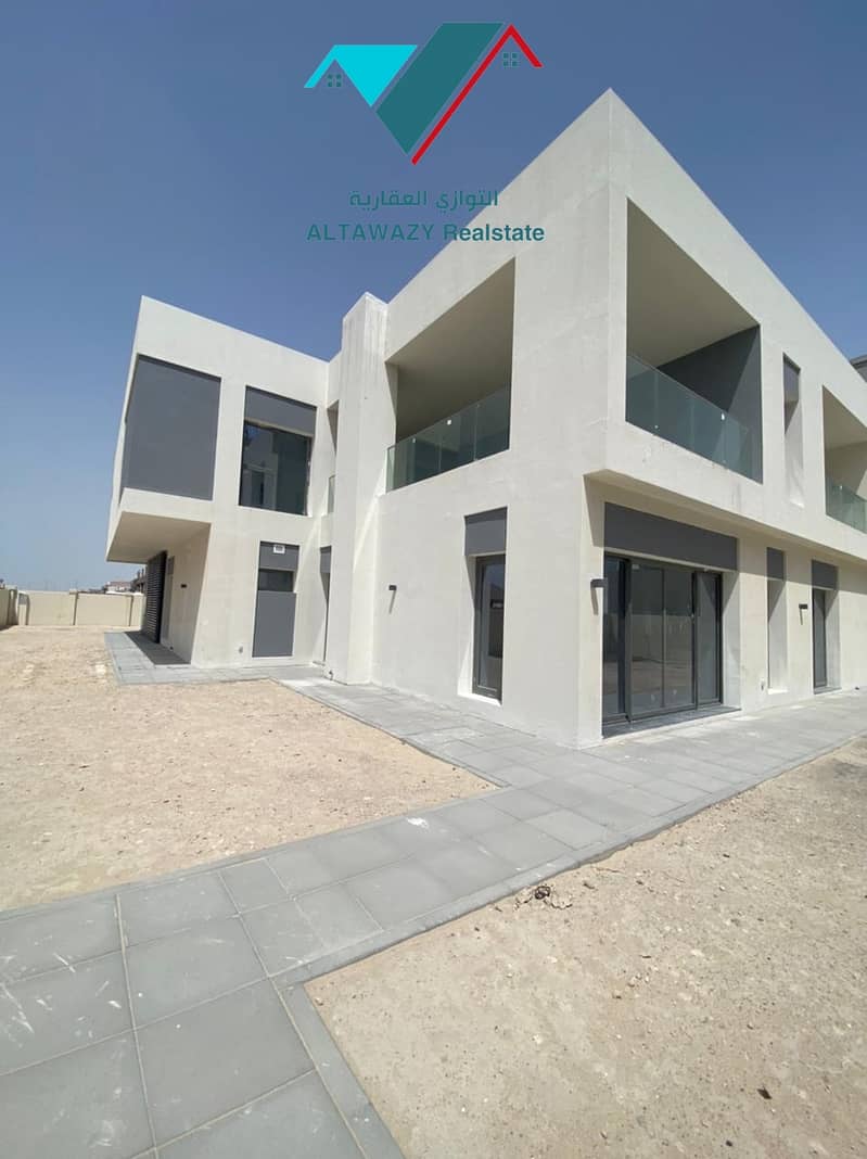Modern villa for rent, the first inhabitant, in the city of Riyadh, south of Al Shamkha