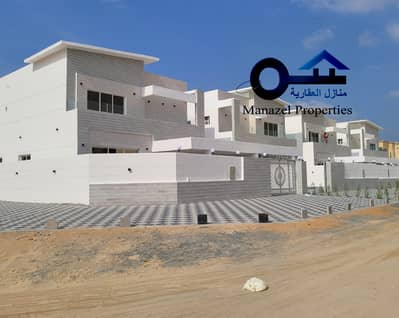 5 Bedroom Villa for Sale in Al Rawda, Ajman - For sale a new villa, the first inhabitant, a very excellent location, the second piece of the main tar street, 5 minutes from Al-Yekh Mohammed bin Za